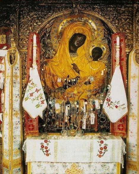 Икона Божией Матери ''Скоропослушница''. Афонский Дохиарский монастырь