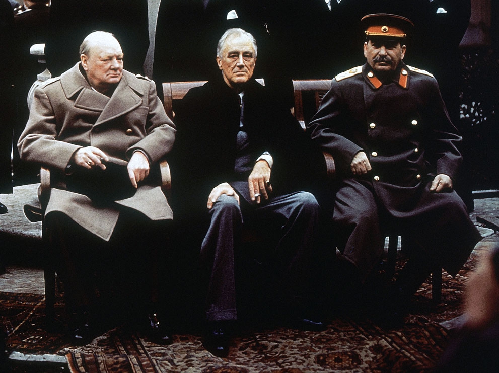 Встреча в Ялте 4 февраля 1945 года