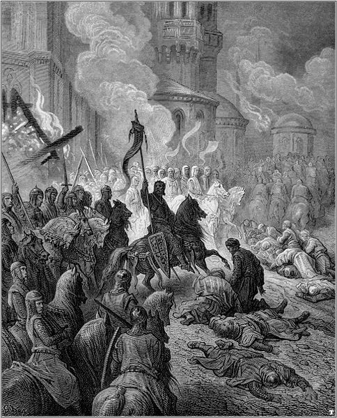 Вступление крестоносцев в Константинополь 13 апреля 1204 г. 