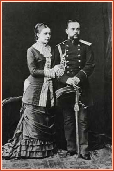 Л.М.Чичагов с женой Н.Н.Чичаговой